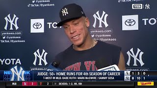 Aaron Judge on Yankees determination to get the job done