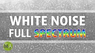 White Noise with the Full Spectrum of Frequencies, Tinnitus Relief Aid, Block Out Distracting Sounds