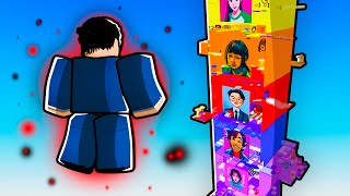 Defeating The Roblox SQUID GAME Tower...
