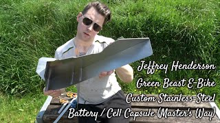 I Built a Precise Stainless-Steel Capsule To Assist The Build of My Massive 72v 50Ah E-Bike Battery