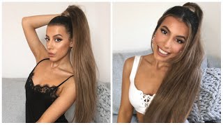 HACKS: ARIANA GRANDE PONYTAIL WITH BEAUTY WORKS PONYTAIL