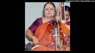 Ninnu Vinaga- Purvikalyani- Misra Chapu- Shyama Shastri- Lalgudi Srimathi- Violin