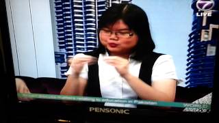 NTV7: Breakfast Live - Selina, 1st Deaf Blogger (Part 2)