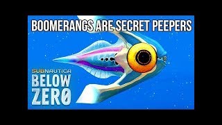 Boomerangs are SECRET Peepers || Subnautica Below Zero