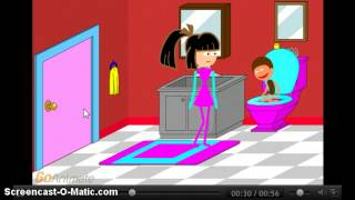 Emma Sells George On Toilet