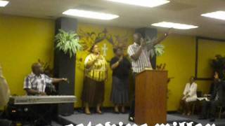 Octavius Miller singing Rain On Us