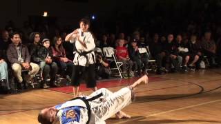 Girl beats up Man-Jade and Butch at UMAFC 2013