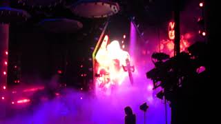 KISS- War Machine (live clip and Gene "breathing" fire) Noblesville, Indiana on Aug. 31st, 2019.