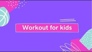 WORKOUT FOR KIDS | Exercise at Home by Potpot | #6
