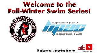Barrington Swim Club - Winter Series #3 with HPAC Video 3 of 3