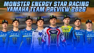 MONSTER ENERGY STAR RACING YAMAHA TEAM 2026 | PREVIEW ROSTER.