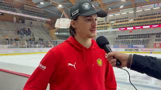 Noah Meier nach dem 6:1-Sieg gegen Kloten im Interview | SCL Tigers