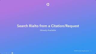 Leganto and Rialto Workflow Integrations