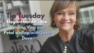 Tip Tuesday: Elegant Wedding Border Idea | Petal Scallop, Winding Vine & Love Dove Borders