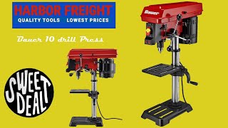 Bauer 10 inch Drill Press From Harbor Freight
