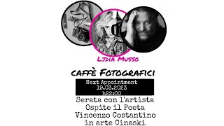 caffè Fotografici presenta Vincenzo Costantino in arte Cinaski - Serata di poesia con Bingo poetico