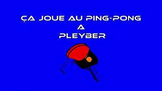 Ca joue au ping pong à Pleyber...