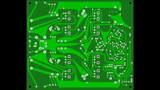 Tigersaurus 210/A PCB 1973 - 2023 parte 3 vintage style traces
