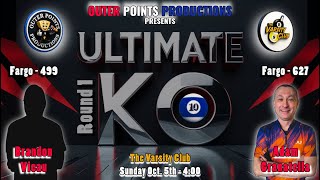 ULTIMATE 10-ball? Ulitimate 10-ball KO Challenge Round 1 Set 1 vs  Brandon