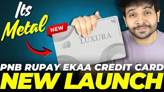PNB Rupay Metal Credit Card Launched | UPI, Free Movies, Spa, Lounge, etc