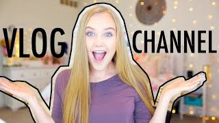 I MADE A VLOG CHANNEL