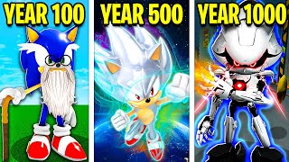 1000 YEARS As SONIC! (Roblox)