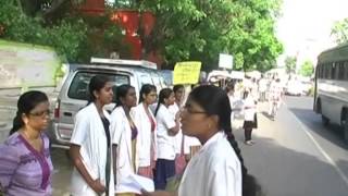 MADURAI.. HOUSE SURGEONS PROTEST .