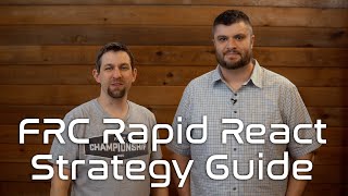 Robot in 3 Days 2022 - Strategy and Insight for FRC Rapid React - Team Ri3D 1.0