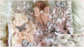 My First Shabby Chic Binder Mail? with Prima Apricot Honey
