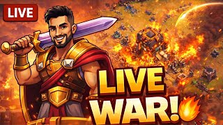 🔴 LIVE | War Attacks & Farming | Clash of Clans | Clash With Danny