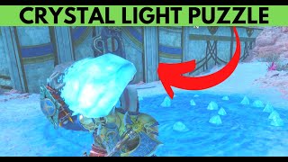 Freyrs Gift Ragnarok LIGHT PUZZLE Restore Freyrs Gift God of War Ragnarok Crystal Light Puzzle