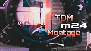 BEST PUBG MOBILE M24 MONTAGE | TDM Montage | PUBG MOBILE | BTW SPIDEY