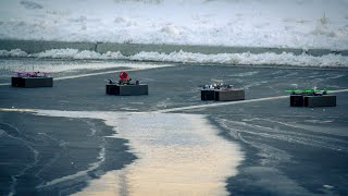 Winter Wonderland Drone Race at Adobe
