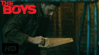Frenchie saws off Kimiko's leg to avoid the virus | The Boys | S4E7