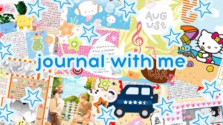 digital journal with me! 🐠🌴🥥 reading & archive ☆ (ipad journaling)