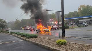 Burning Car