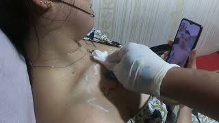 Ep5 Chest Girl Tattoo #tattooartist #tattoo #tattoodesign #tattooed #tattoolover