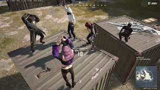 random dancing friends
