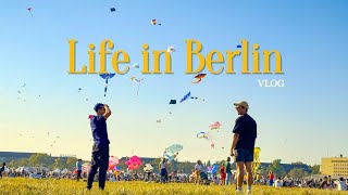 Living in Berlin #02 | Giant Kites festival, cafés, Shot on iPhone 16 Pro, lifestyle vlog