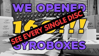 All 160 Gyro Boxes we opened in full! | 2025 MVP Discs Gyropalooza Boxes