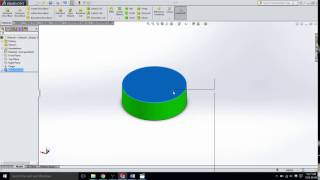 Remove colour - solidworks 2015 - video 80