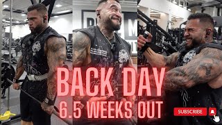BACK DAY 6.5 Weeks Out