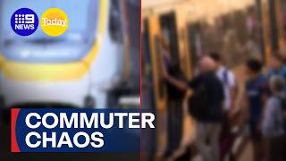 Rail workers strike across Brisbane | 9 News Australia