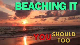 Walking Along Sandy Beaches Enjoying The Scenery Beaching It You Can Too...Go Coasting