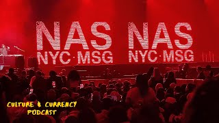 NAS MADISON SQUARE GARDEN CONCERT RECAP | LIVE FOOTAGE