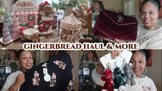 CHRISTMAS SHOPPING HAUL!!! CLOTHING/JEWELRY/GINGERBREAD & MORE