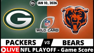 Green Bay Packers vs Chicago Bears 🏈 NFC Wild Card | Live Scoreboard