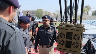 Distribution of security Gadget and Vehicles l Khyber Pakhtunkhwa Police