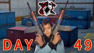 🔥 FREE FIRE DAY 49 | LONE WOLF MODE 😈 ONE MAN ARMY 💀 HEADSHOT KING 👑