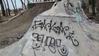 Chicago dirt jumps next to DePaul College Prep